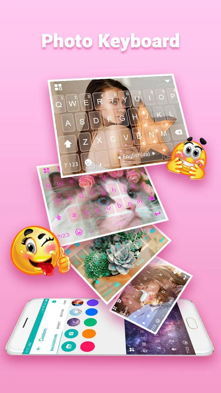 iKeyboard – GIF keyboard, Funny Emoji, FREE Stickers Screenshot 4 iKeyboard – GIF keyboard, Funny Emoji, FREE Stickers Screenshot 4