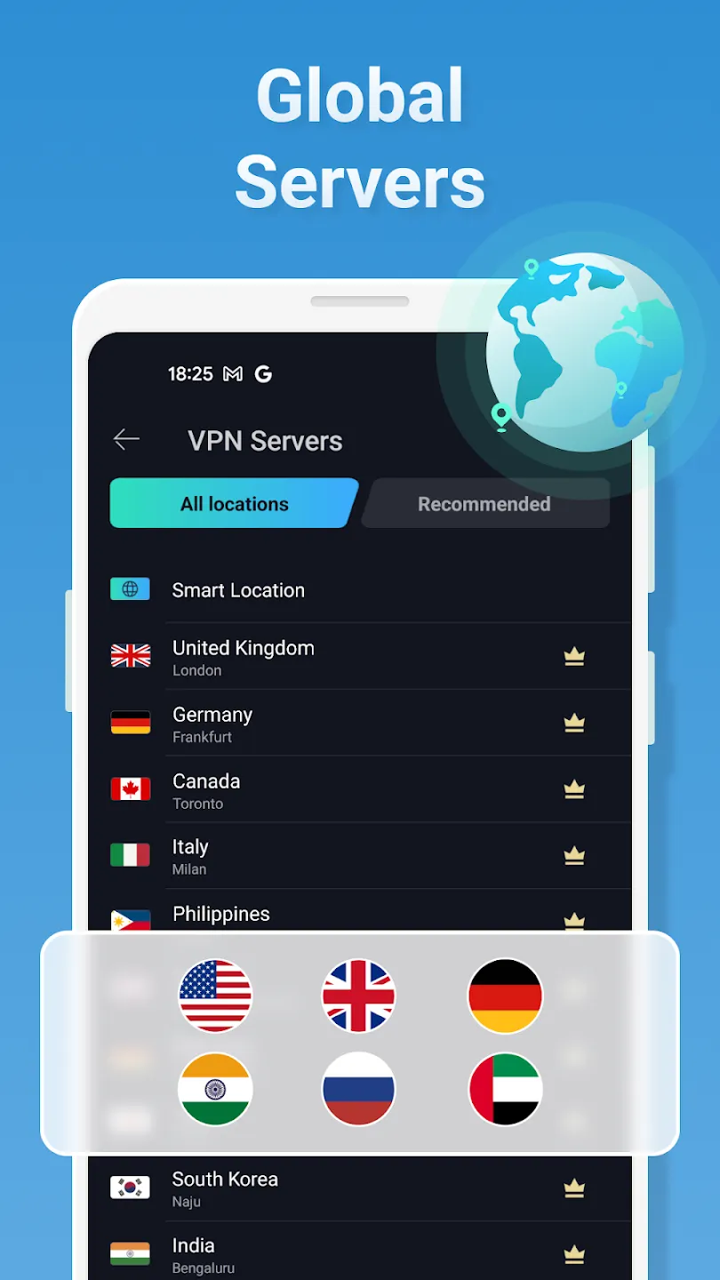 VPN Proxy Master v2.7.2.3 APK Мод (Всё открыто, VIP) Screenshot 2 VPN Proxy Master v2.7.2.3 APK Мод (Всё открыто, VIP) Screenshot 2