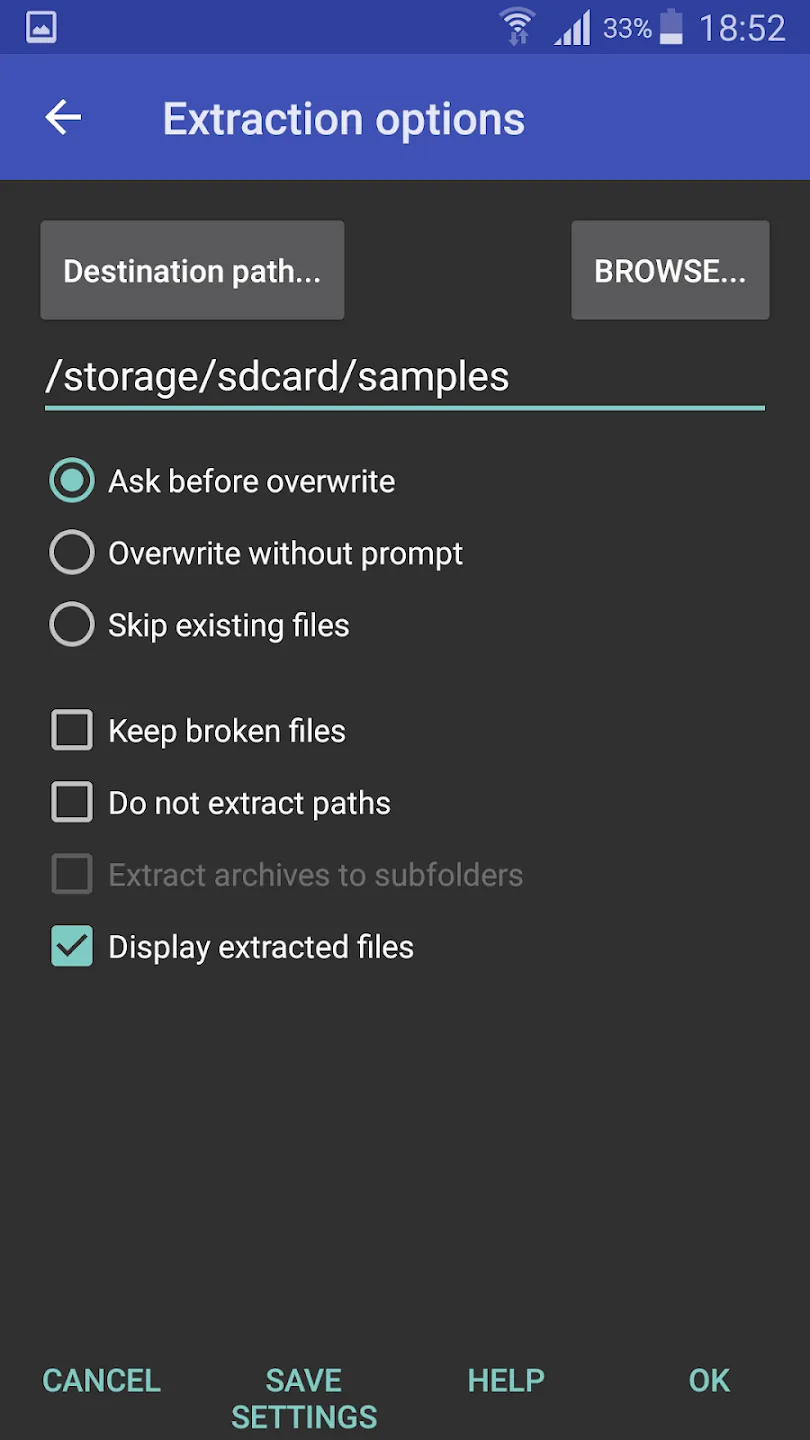 RAR Premium v7.20.build131 APK Мод (Всё открыто) Screenshot 3