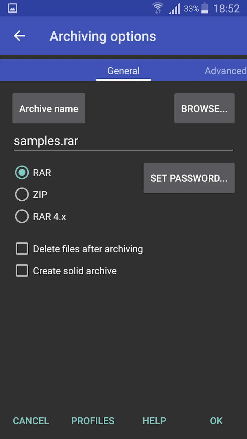 RAR Premium v7.20.build131 APK Мод (Всё открыто) Screenshot 4