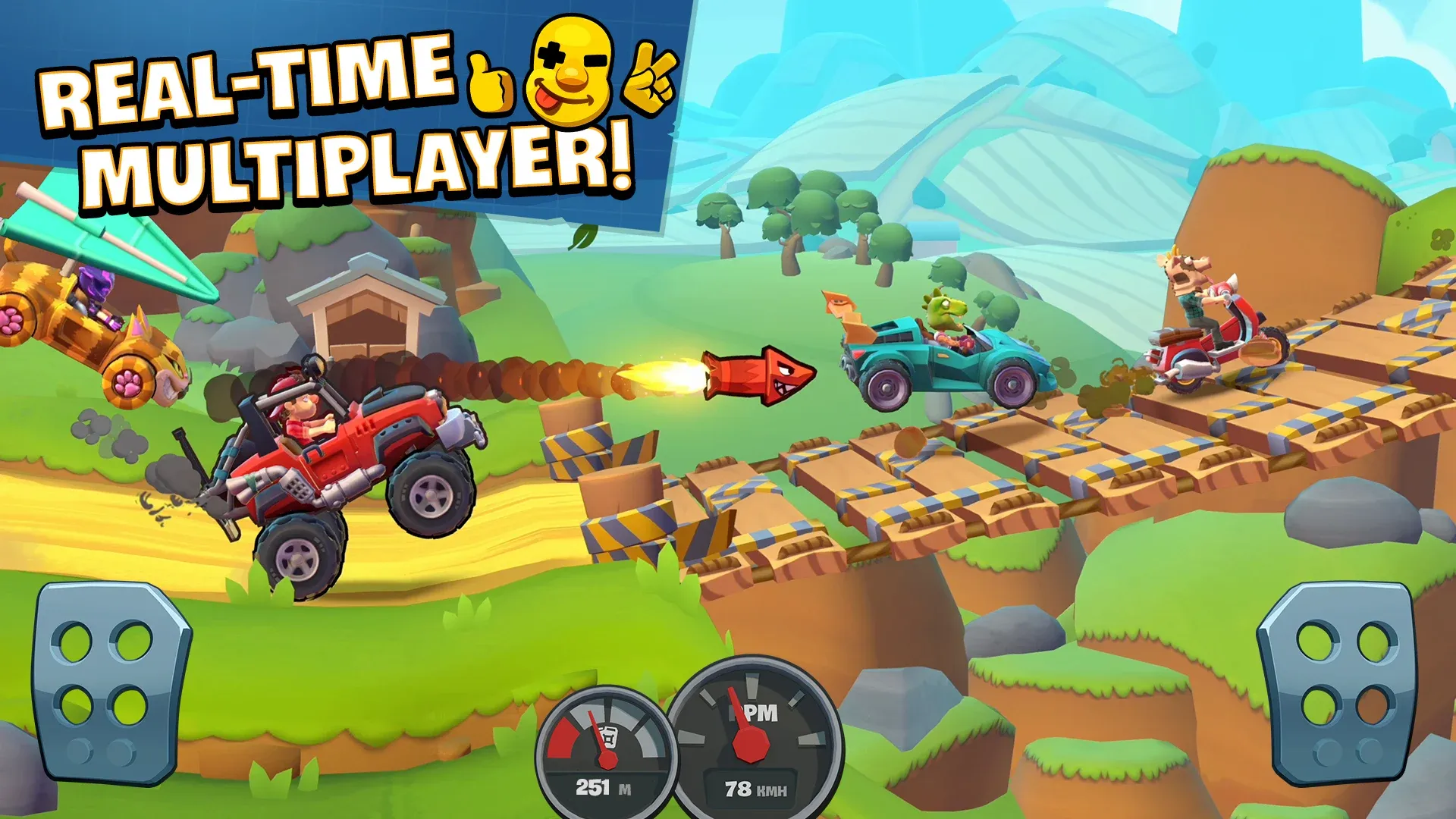 Hill Climb Racing 3 v0.21.1 APK Мод (Много денег) Screenshot 1